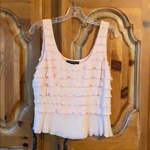 Pink Ruffled Cami